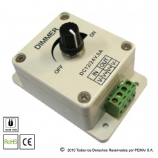 Dimmer para Tiras Led 8A Monocolor